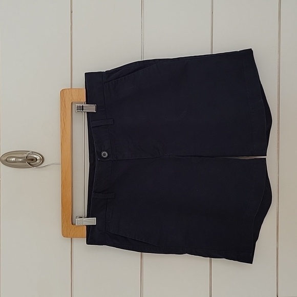 Banana Republic size 4 navy blue cotton shorts - Picture 1 of 4